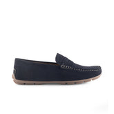 Bari Navy driving loafer